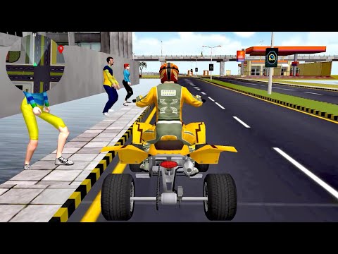 Master Pro Quadbike: ATV Taxi Driver #2 - Android Gameplay On PC
