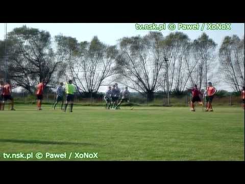 tv.nsk.pl 2011-09-11 Mewa Krubin - MKS Świt II Nowy Dwór Mazowiecki 1-3 (0-2) Dębek 1-2