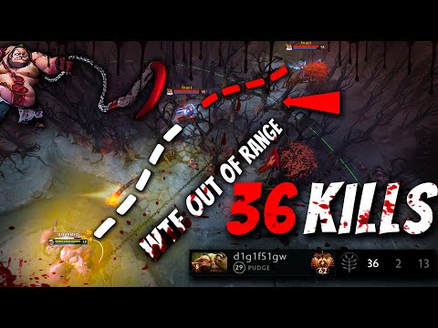 WTF 36 KILLS By Rank 62 Pudge Carry - No Wonder Pudge Is Hot Pick In This TI11 | Pudge Official
