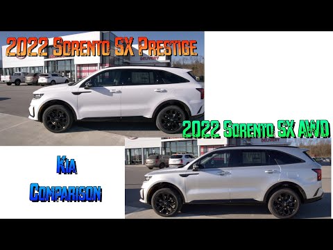 2022 Kia Sorento SX & SX Prestige Video Comparison