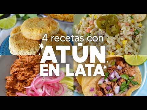 4 RECETAS FÁCILES CON ATÚN para usar las latas que tienes en la alacena