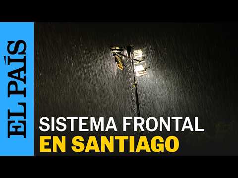 Lluvia en Santiago de CHILE: alerta roja por tormenta y granizos | EL PAÍS