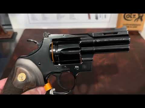 New for 2025 - Colt Python - High Polished Blue - 3”