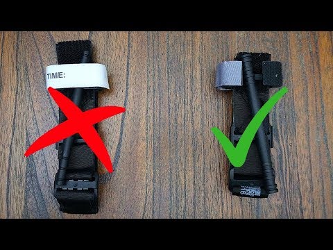 Fold and Stage a CAT Tourniquet