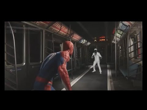 Marvel's Spider-Man PS4: Spider-Man Vs Mister Negative Train Fight Scene