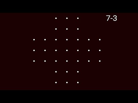 beautiful sikku kolam 7 to 3 dots.. neli kolam .. melikala muggu 7 dot