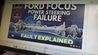 Ford Focus Electric Steering Problem