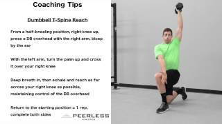 554. Dumbbell T-Spine Reach