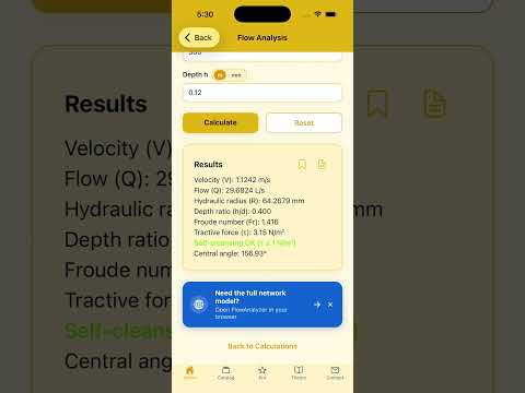 Sewer pipe calculator video thumbnail