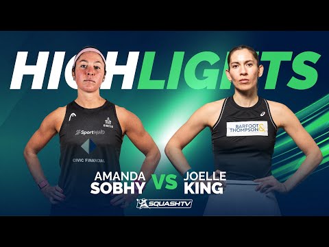 🇺🇸 Sobhy v King 🇳🇿 | Optasia Championships 2025 | RD2 HIGHLIGHTS