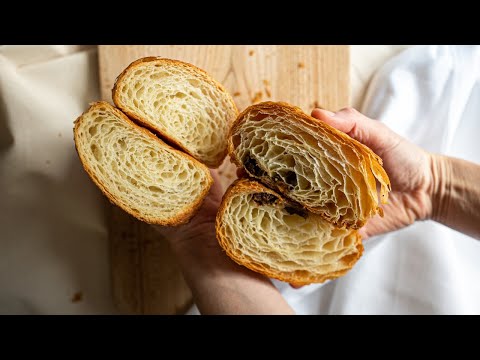How to make pastries from CROISSANT dough?