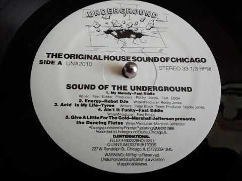 MARSHALL JEFFERSON PRESENTS: THE DANCING FLUTES- GIVE A LITTLE FOR THE GOLD