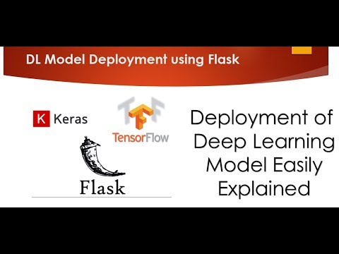 Deployment of Deep Learning Model using Flask