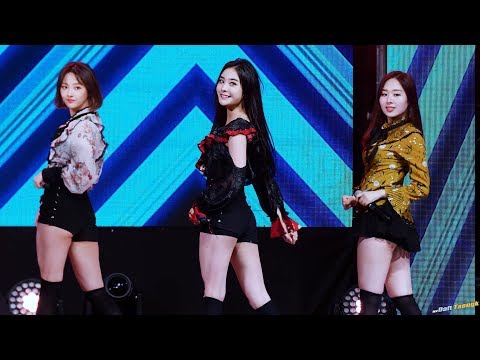 180424 나현 Nahyun 소나무 SONAMOO '금요일밤 Friday Night' @위문열차 4K 60P 직캠 by DaftTaengk