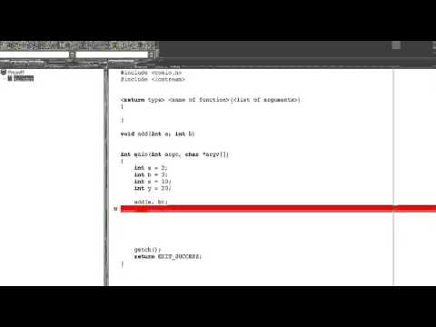 24 C Programming Tutorial Function Arguments Or Parameters