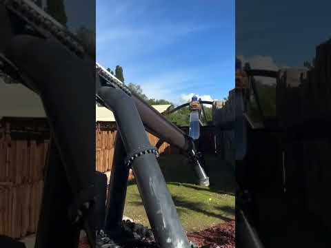 Mahuka at Walibi Rhône Alpes test finished #rollercoaster #amusementpark #intamin