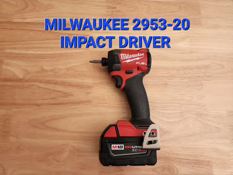 Milwaukee FUEL 2953-20 Impact Driver Tutorial