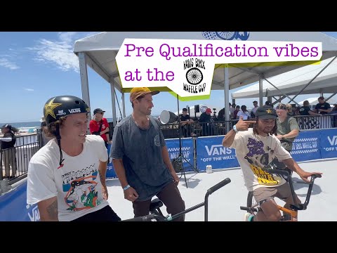 Pre Qualification vibes at the Vans Waffle Cup