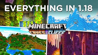 Everything New in Minecraft 1.18 Update! (Caves and Cliffs Part 2)