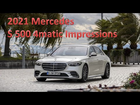 Mercedes 2021 S 500 4matic Impressionen