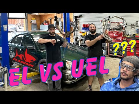 95-05 Flashark Racing UEL Subaru Header Install & Review