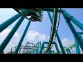Raptor 4K POV Front Row Cedar Point