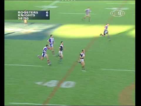 Fitzgibbon's 90m try against the Knights 2002!!