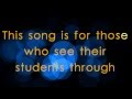 [LYRICS] You Have Made A Difference - A Teacher ...
