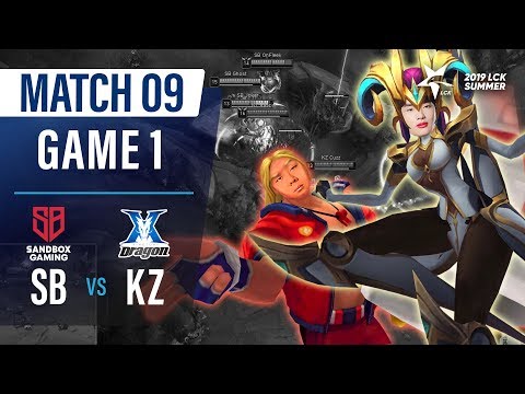 SB vs KZ | Match9 Game1 H/L | 2019 LCK Summer