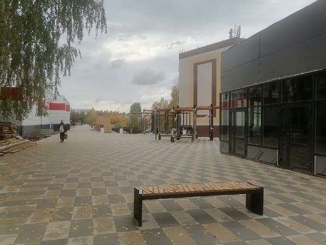 В Менделеевске преображается бульвар Интернационалистов