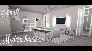 Roblox Bloxburg Small Modern House One Story म फ त - roblox bloxburg small modern house 43k