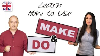 <span class='sharedVideoEp'>018</span> 如何使用英文中的 Make 和  Do How to Use Make and Do in English