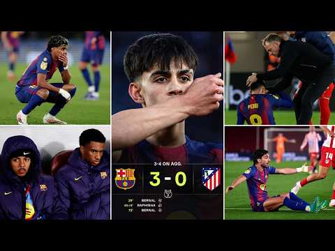 BARCELONA 3-0 ATLETICO MADRID - BEST PERFORMANCE OF THE SEASON? - FLICK REACTS - INJURIES & FERRAN..