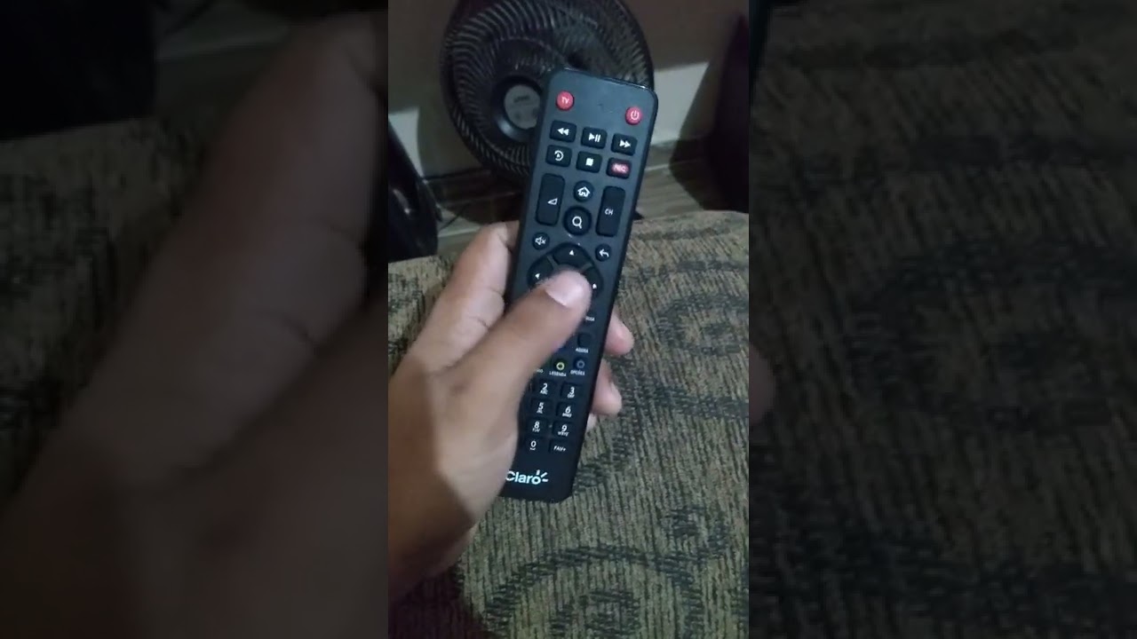 Controle unificado da claro ( Net/Embratel ) como configurar para funções desliga/volume.