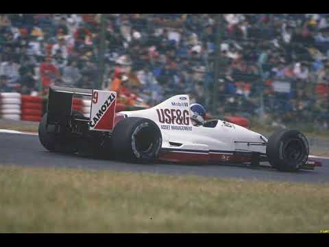 F1 1989 Ayrton Senna Arrows Team Test Speed Of Legendary Scene