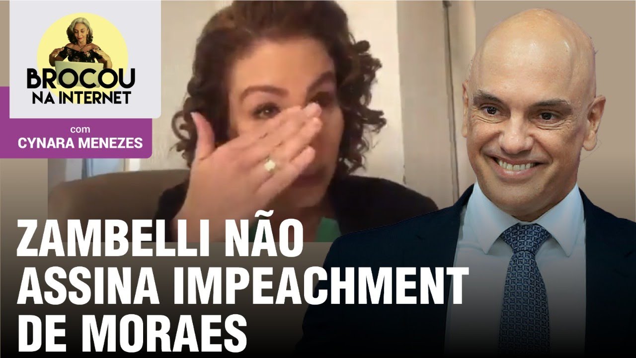 Arregona! Zambelli é criticada por não assinar impeachment de Moraes | O PRTB de Marçal e a cocaína