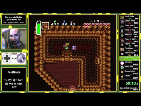 Link to the Past Speedrun Personal Best - 100%- [1:56:43]