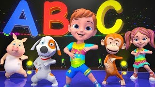 ABC Phonics Song For Children | Learn Colors &amp; Shapes