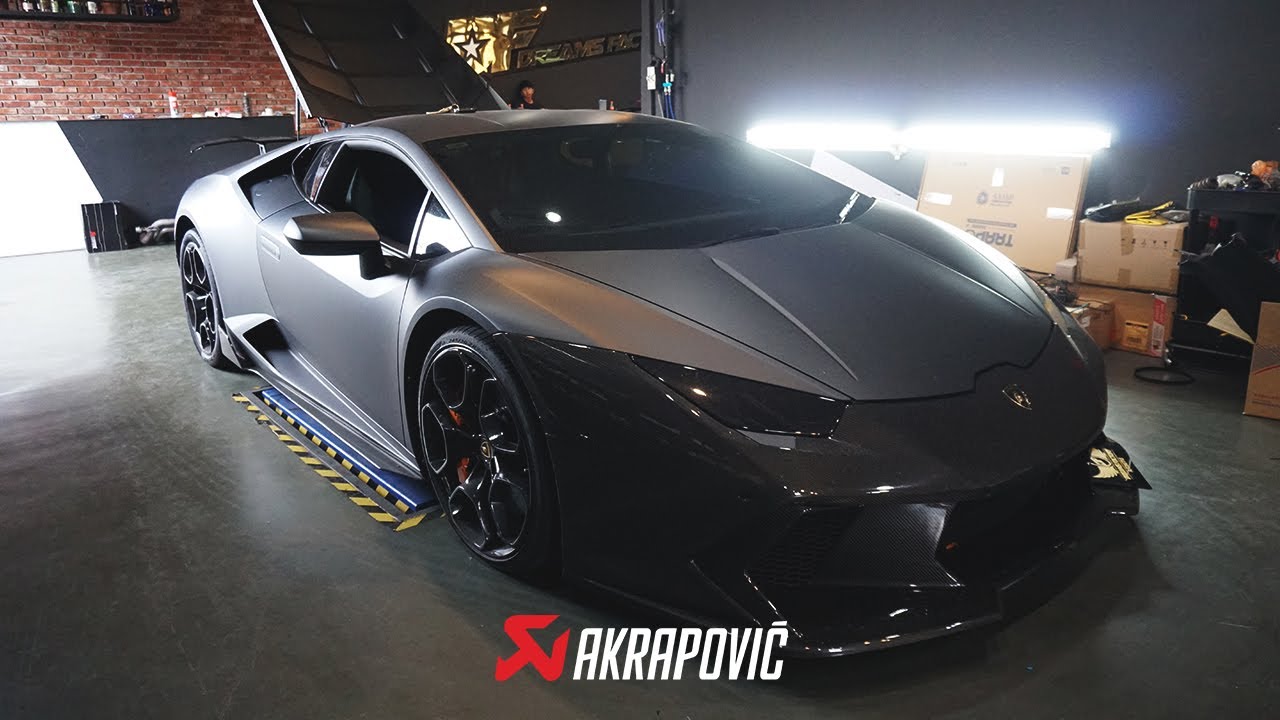 LAMBORGHINI HURACAN X AKRAPOVIC EXHAUST | LOUD REVS | VORSTEINER AERO KIT