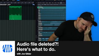 Accidentally deleted an audio file? Here's what to do! | PreSonus