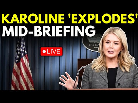 Karoline Leavitt LIVE: Trump's Big Plan Unveiled | Big Announcement On Possible Iran Strike News