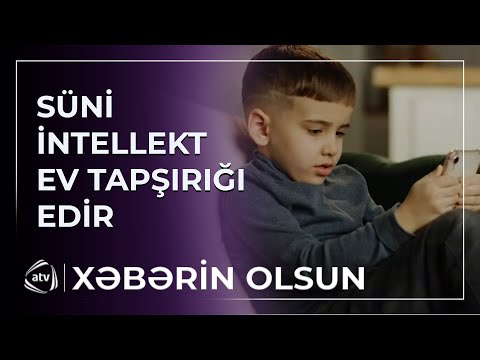 Şagirdlər ev tapşırıqlarını süni intellektə etdirir
