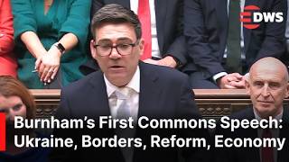 FULL | Andy Burnham’s First Commons Speech: Ukraine, Borders, Prison Reform & Economy | AB1E