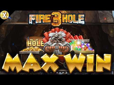 😱 First 70000x MAX WIN On Fire in the Hole 3! 😱 EPIC Big WIN New Online Slot - Nolimit City