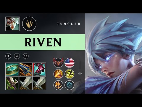 Riven Jungle vs Kayn - NA Grandmaster Patch 25.24