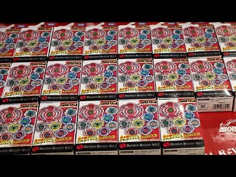 Beyblade Burst OPENING 24 RANDOM BOOSTER VOLUME 2!!!