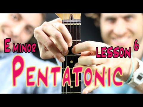 Your first Guitar Scale - Pentatonic Scale Diagram - First Ear Training Steps