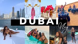 Dubai Travel Vlog 2022! Yacht Tour, Desert ATVs, Dinner in the Sky, Grand Mosque, Penthouse + More