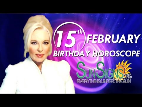 February 15th Zodiac Horoscope Birthday Personality - Aquarius - Part 1