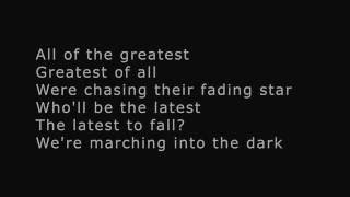 JOHN LEGEND-Marching Into the Dark (lyrics)